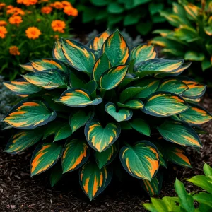 Хоста Бархатный Полог купить по цене от 560р. в интернет-магазине «Посадика» с доставкой почтой в в Малгобеке и по всей России – [изображение №1].